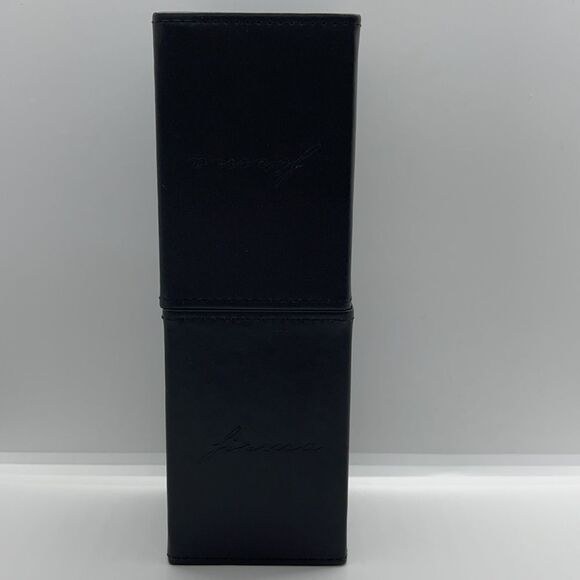 NWT Black Leather Magnetic Box for Makeup Brushes - Picture 4 of 4